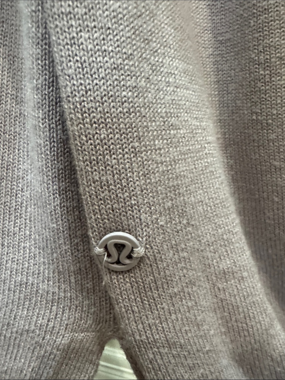 lululemon athletica Light Lavender Long-Sleeve Knit Pullover - Picture 4 of 4